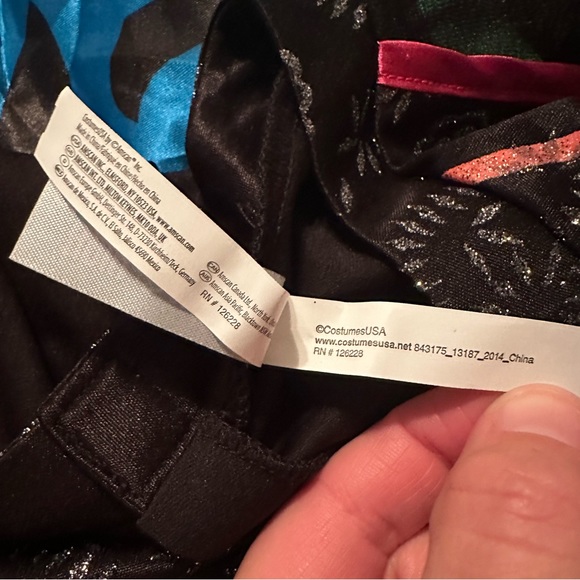 Monster High Skelita Calaveras Dresd Child’s XL 14-16 NWOT DRESS ONLY!! - Picture 5 of 8